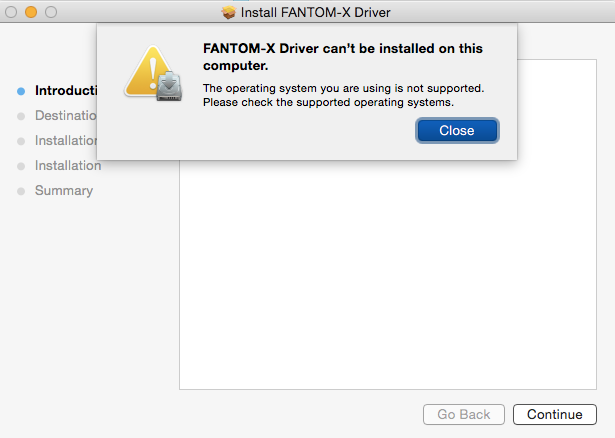 Fantom can't be installed.png