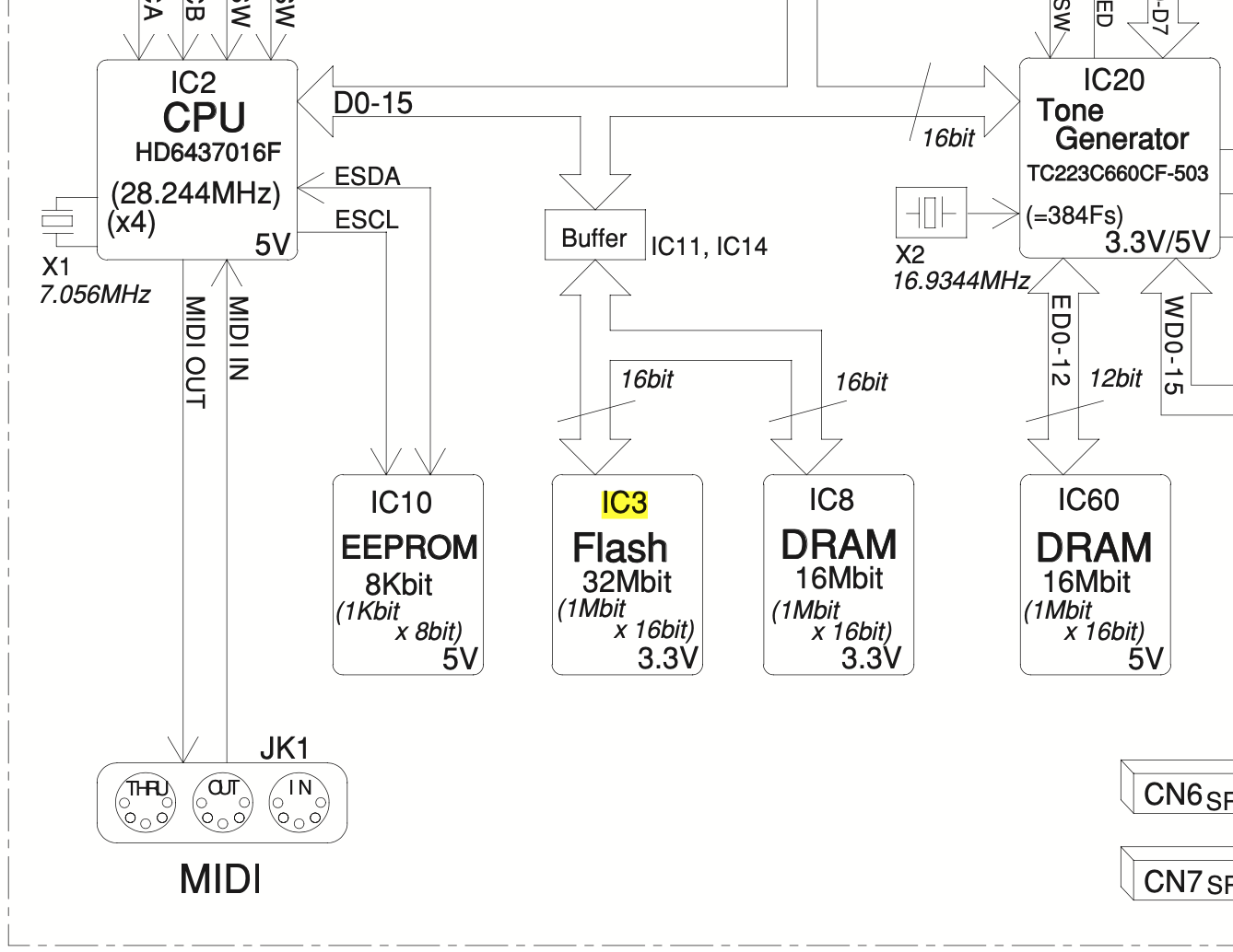 XV-5050 IC3 Flash Memory.png